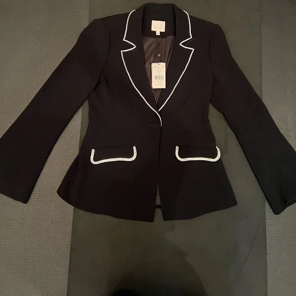 Cinq a sept Yumi Blazer Black size 4 - Picture 2 of 6